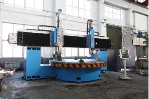 Double Column Fixed-Beam CNC Vertical Lathe